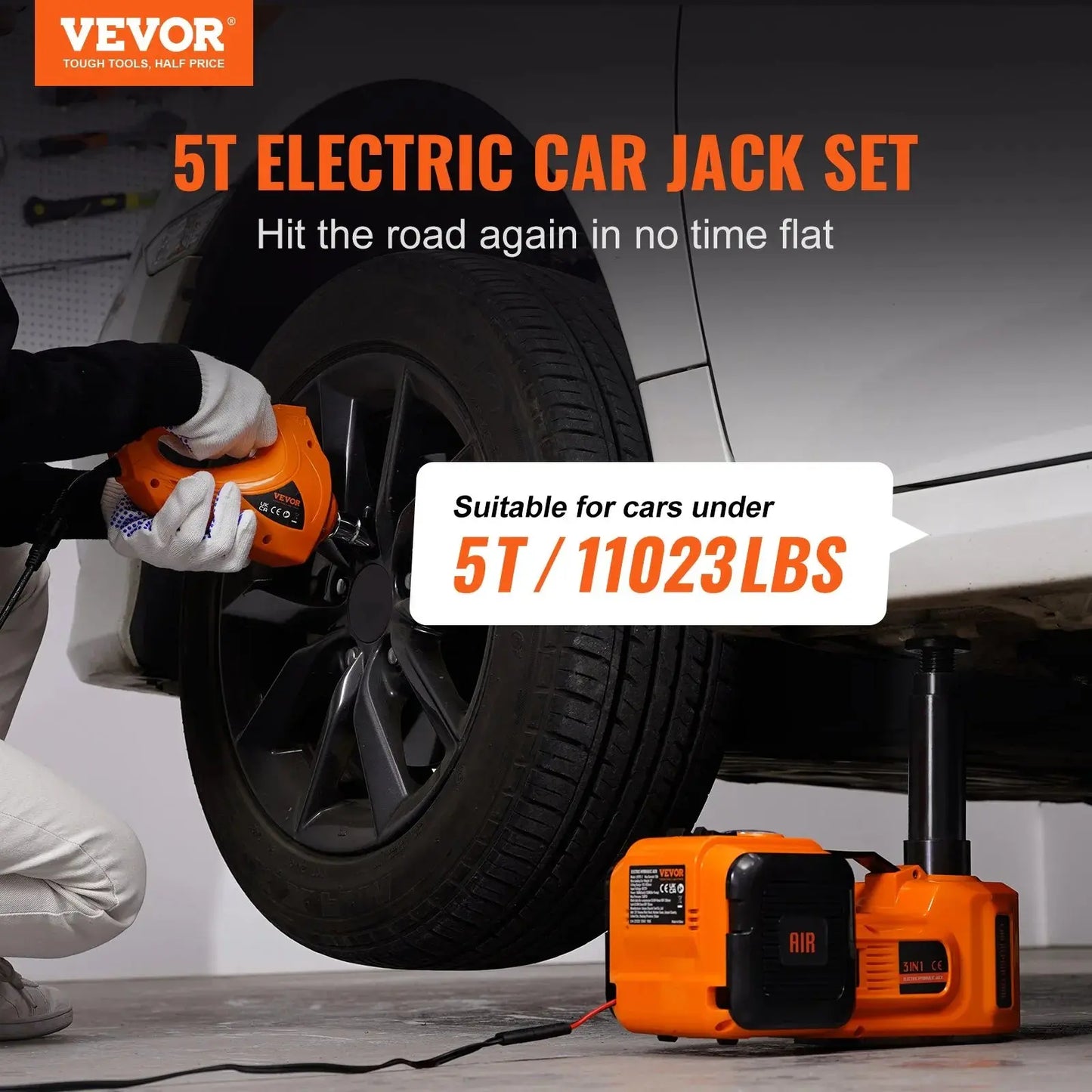 VEVOR Electric Car Jack Set